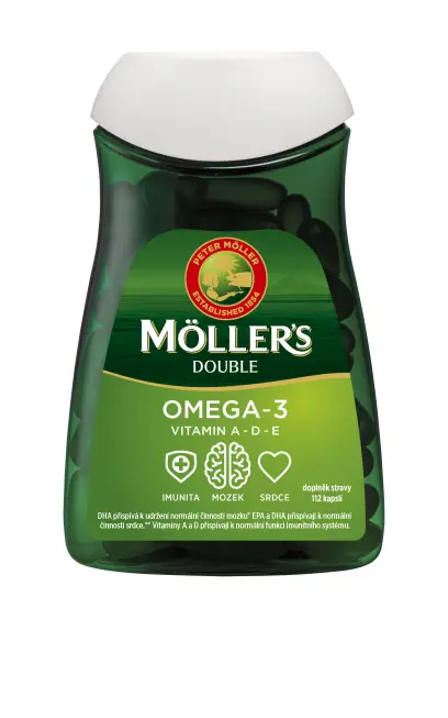 MÖLLER´S OMEGA-3 DOUBLE 112 KAPSLÍ